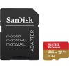 Карта памяти SanDisk Extreme SDSQXA1-256G-GN6MA 256GB (с адаптером)